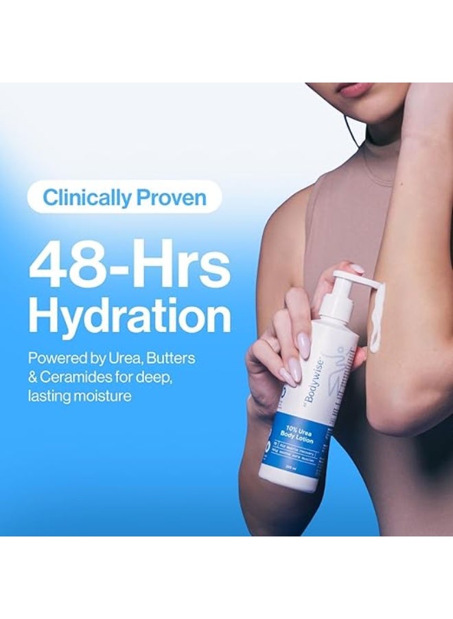 Bodywise Be Bodywise 7% Glycolic Acid Body Stick 30g & 10% Urea Body Lotion 200ml | Deep Hydration & Gentle Exfoliation | Smoothens Rough Skin, Reduces Bumps & Ingrown Hair | For Dry, Flaky & Textured Skin - Image 4